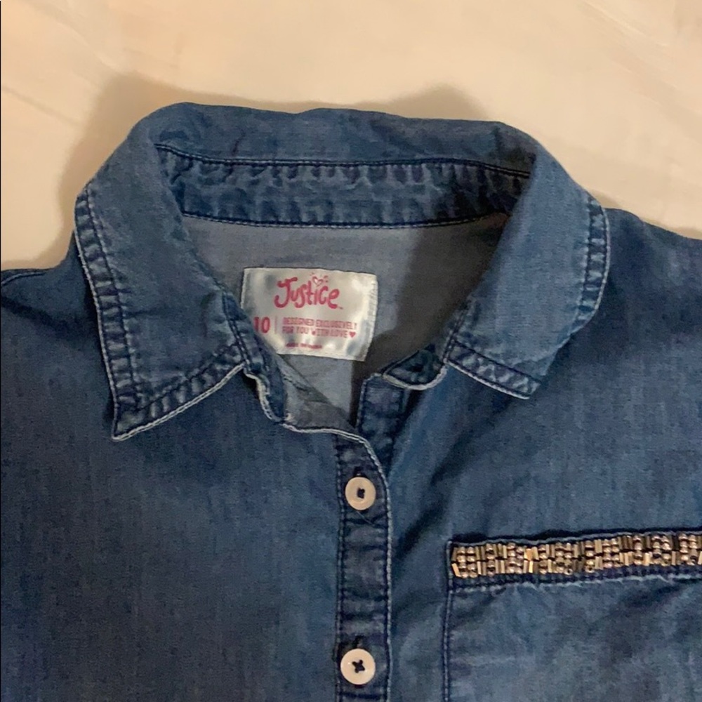 Justice button up. - Picture 8 of 8